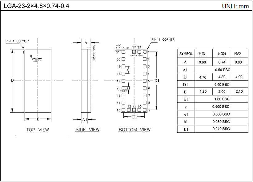 LGA-23-2x4.8x0.74-0.4